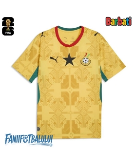 Ghana Tricou Fotbal Replică Mondial 2026 Barbati Deplasare